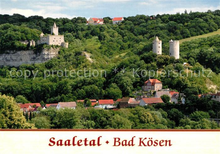 Bad Koesen Rudelsburg Rittergit Kreipitzsch Burg Saaleck