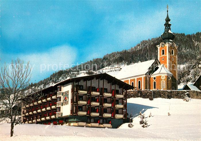 Bad Kleinkirchheim Kaernten Hotel Praegant Kirche Winter