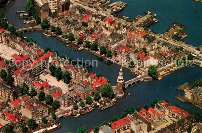 Amsterdam Niederlande Fliegeraufnahme
