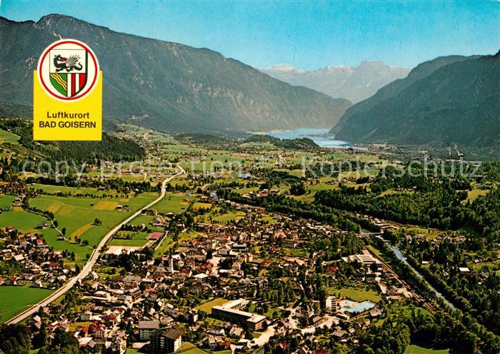 Bad Goisern Salzkammergut Fliegeraufnahme Hallstaettersee Dachstein