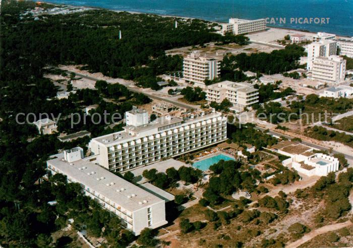 Can Picafort Mallorca Fliegeraufnahme Hotel Gran Vista