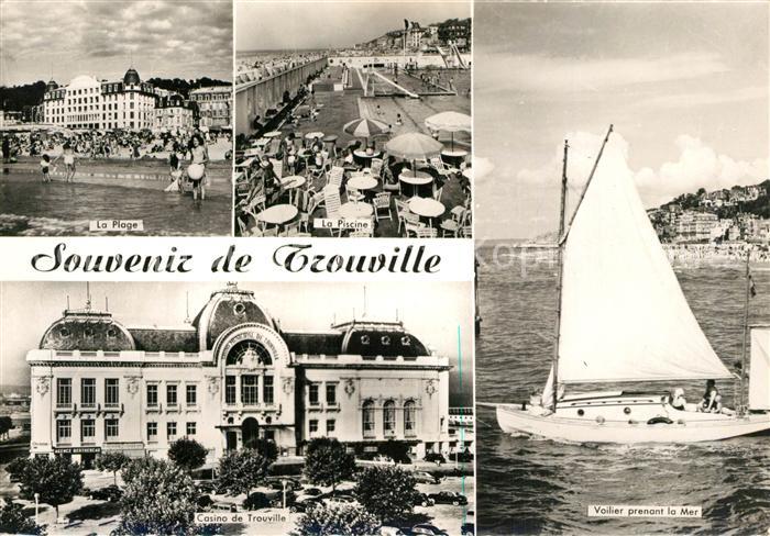 Trouville-sur-Mer Strand Schwimmbad Casino