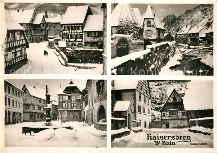 Kaisersberg Ortsansichten Winter