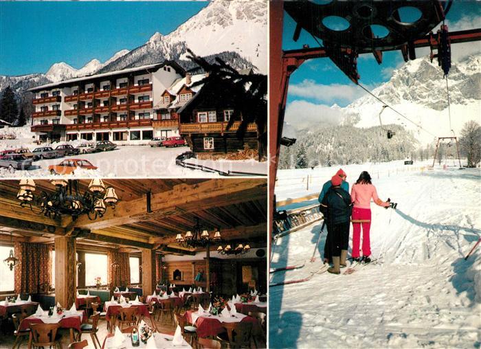 Ramsau Dachstein Steiermark Gasthof Restaurant Knollhof Winter