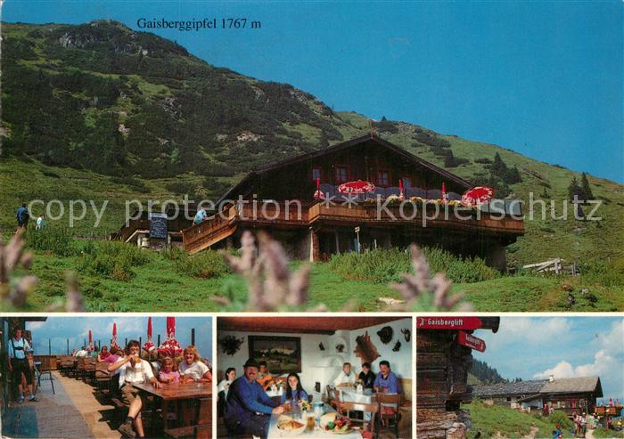 Kirchberg Tirol Jausenstation Baerstaettalm Gaisberggipfel