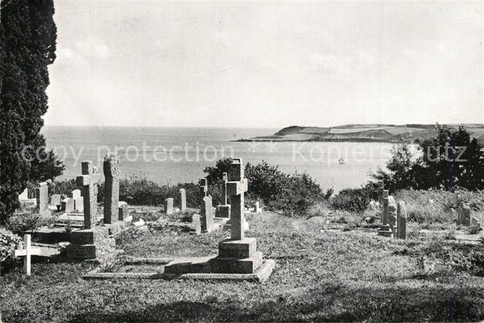 Cornwall UK Churchyard Mawnan