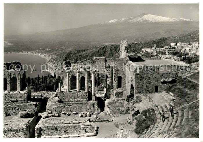 Taormina Sizilien Teatro Greco Romano