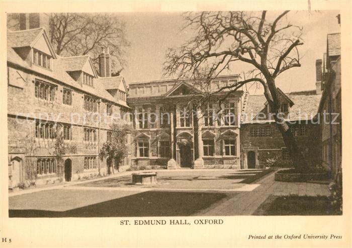 Oxford Oxfordshire Saint Edmund Hall