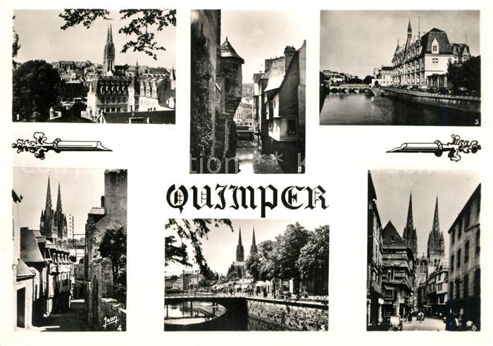 Quimper Cathedrale Prefecture Rue Kereon