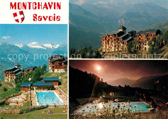 Montchavin Dans le Massif de la Plagne Mont Blanc Station Hiver Ete