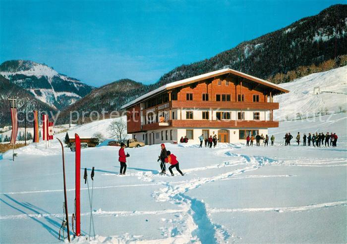 Erpfendorf Gasthof Pension Laerchenhof Winter