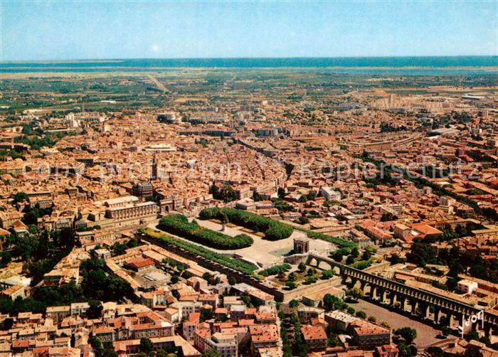 Montpellier Herault Fliegeraufnahme