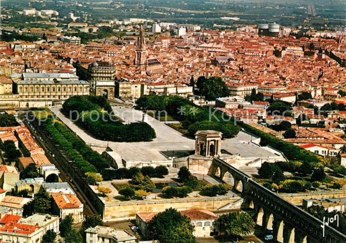 Montpellier Herault Fliegeraufnahme
