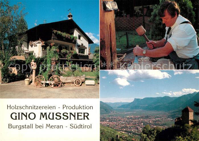 Burgstall Meran Holzschnitzerei Gino Mussner