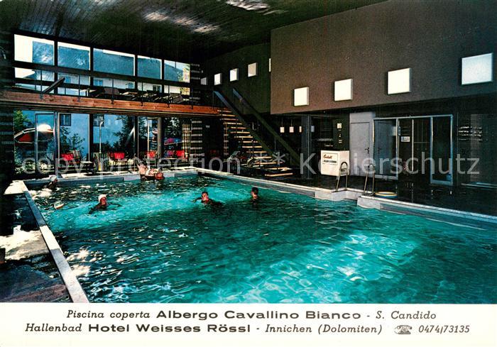 San Candido Innichen Hotel Weisses Roessl Hallenbad