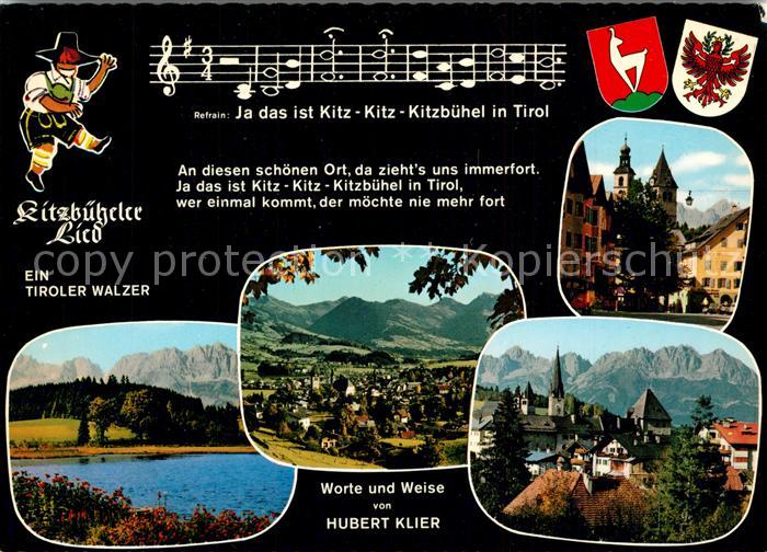 Kitzbuehel Tirol Panorama Kitzbueheler Lied