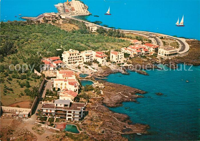 Giardini Naxos Fliegeraufnahme