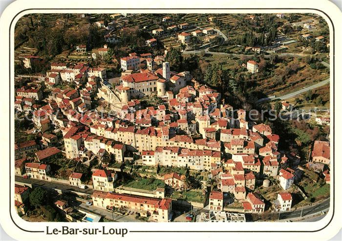 Le Bar-sur-Loup Fliegeraufnahme