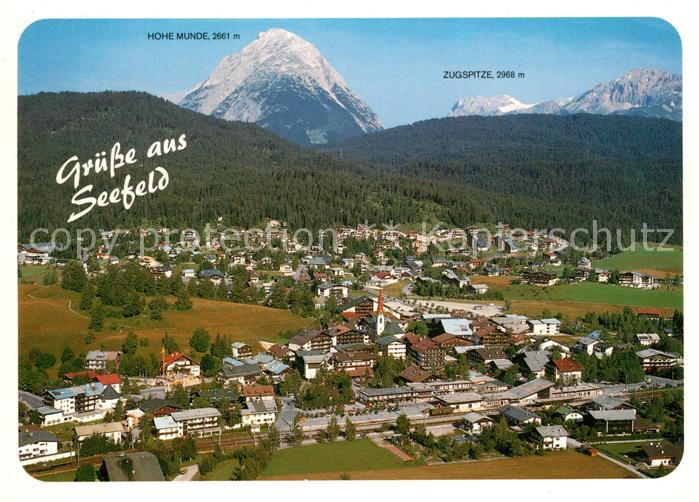 Seefeld Tirol Fliegeraufnahme