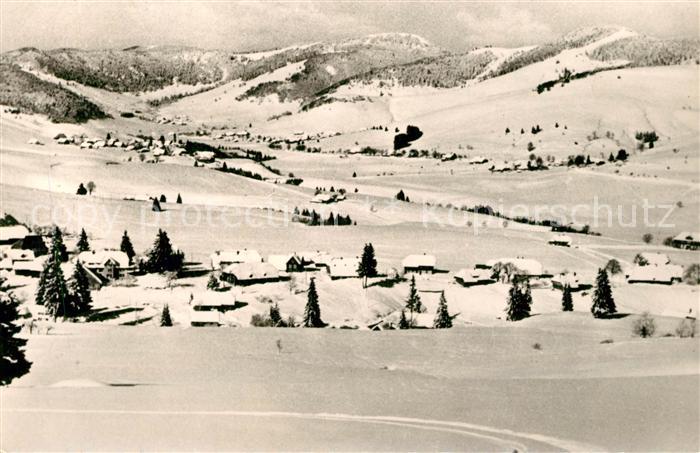 Bernau Schwarzwald Winter am Feldberg
