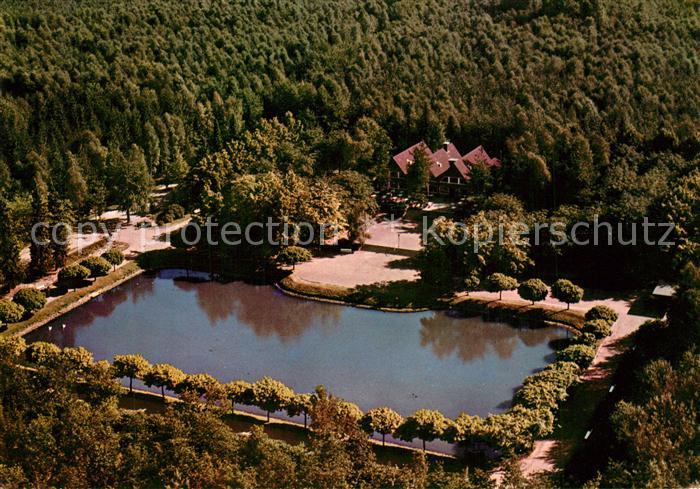 Bocholt Westfalen Erholungsgebiet Stadtwald Fliegeraufnahme