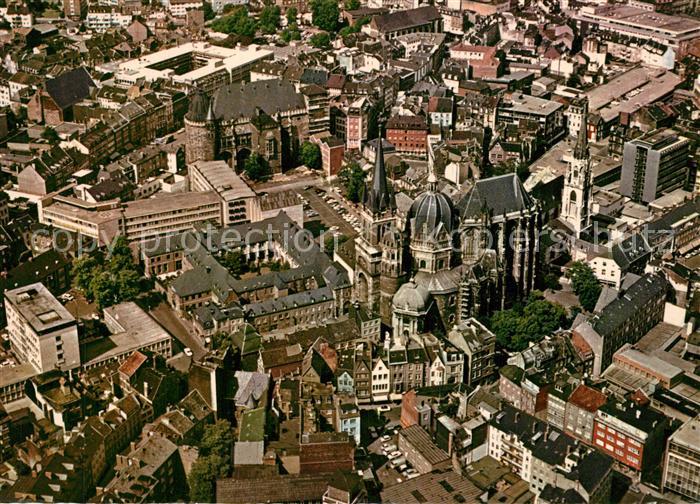 Bad Aachen Fliegeraufnahme City