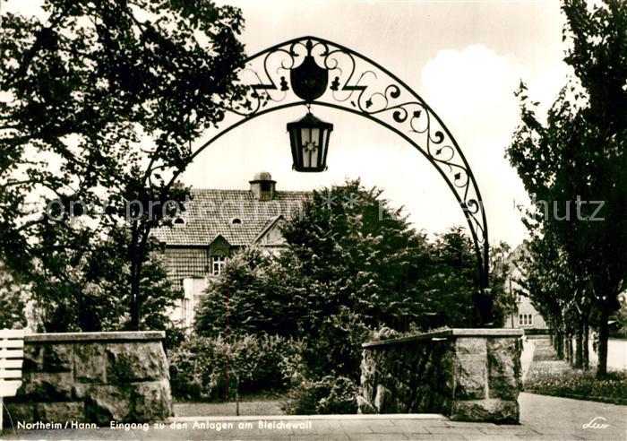 Northeim Eingang zu den Anlagen am Bleichewall