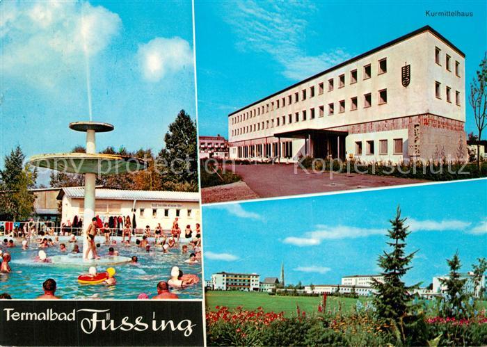 Bad Fuessing Thermalbad Kurmittelhaus Park