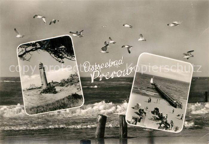 Prerow Ostseebad Leuchtturm Seebruecke
