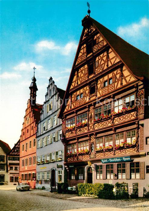 Dinkelsbuehl Deutsches Haus