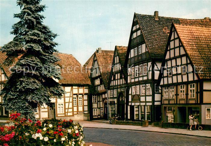 Bad Salzuflen Fachwerkhaeuser am Salzhof