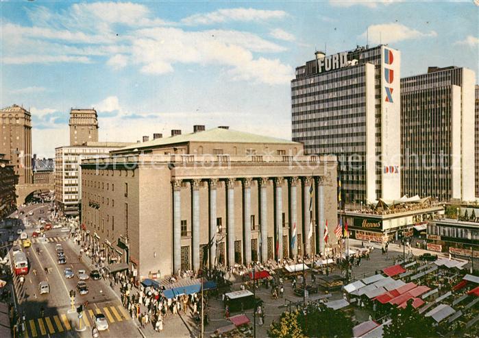 Stockholm Hoetorgscity med Konserthuset