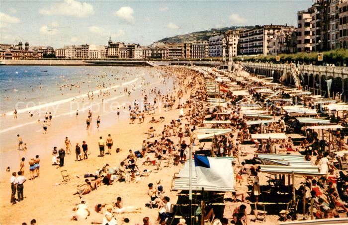 San Sebastian  Pais Vasco ES Playa de la Concha