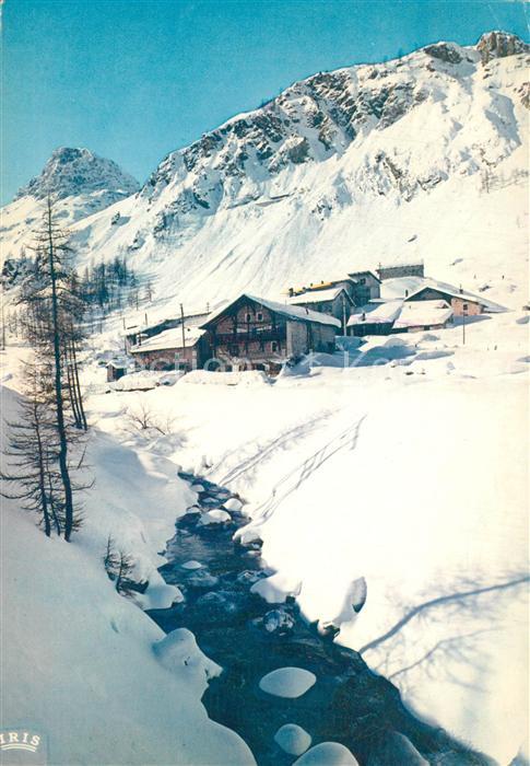 Val d Isere Le Village du Joseray Les pentes du Bellevarde et le Charvet