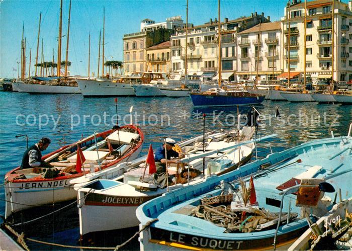 Cannes Alpes-Maritimes Un aspect du Port Le Quai Saint Pierre