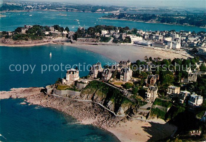 Dinard 35 La Cote et les plages vues d avion