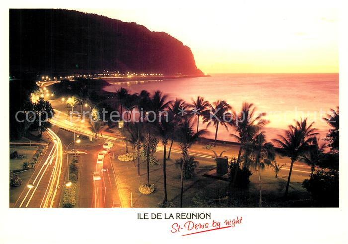 La Reunion Saint Denis by night Chef lieu