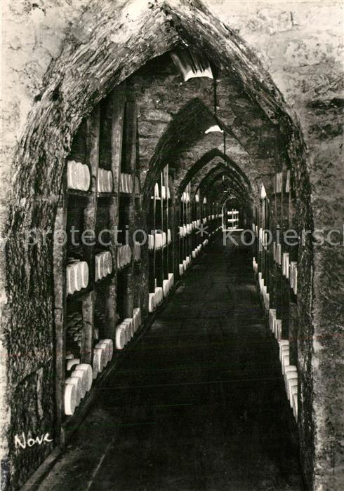 Roquefort-sur-Soulzon Les travees d’affinage aerees par les f