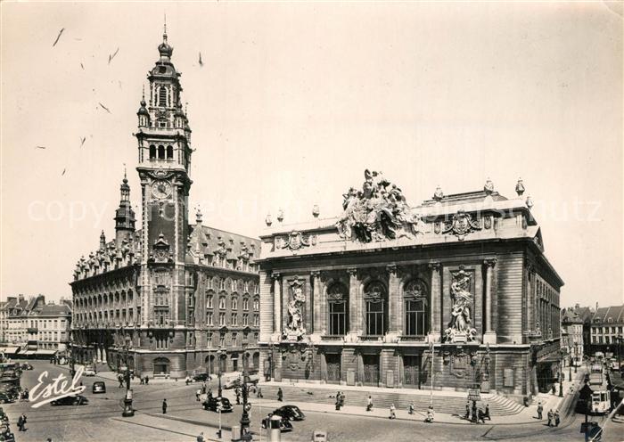 Lille Nord La Nouvelle Bourse et le Theatre