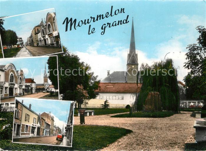 Mourmelon-le-Grand Le Square Entree rue General Gouraud Place Clemenceau Rue Gen