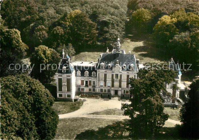 Liverdy-en-Brie Chateau du Monteau Vue aerienne