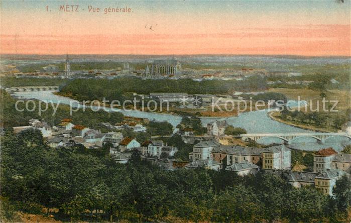 Metz  57 Moselle Vue Generale