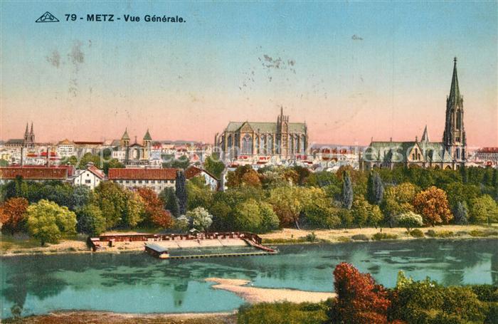 Metz  57 Moselle Vue Generale
