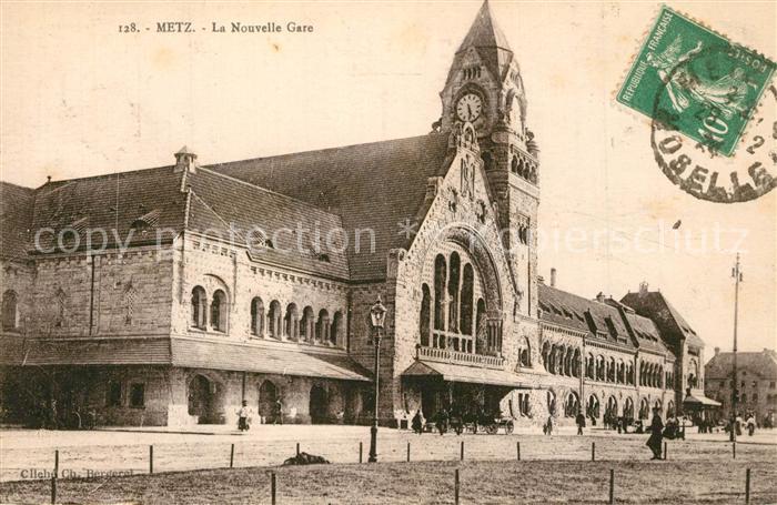 Metz  57 Moselle La nouvelle gare Bahnhof