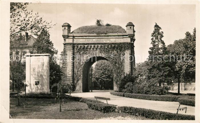 Metz 57 Moselle Porte Serpenoise
