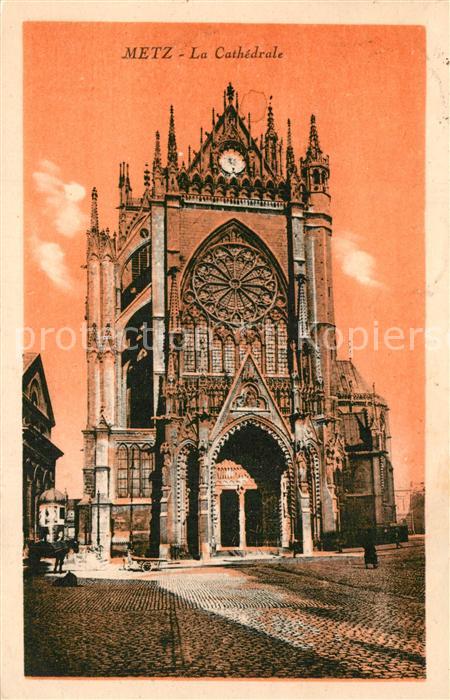 Metz 57 Moselle La Cathedrale Dom