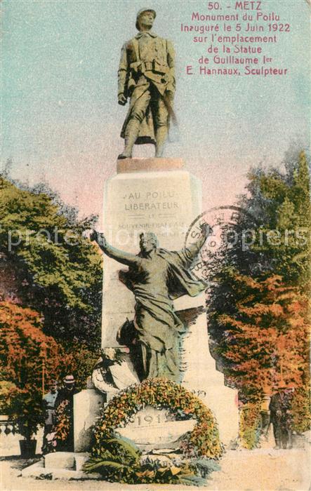 Metz 57 Moselle Monument du Poilu