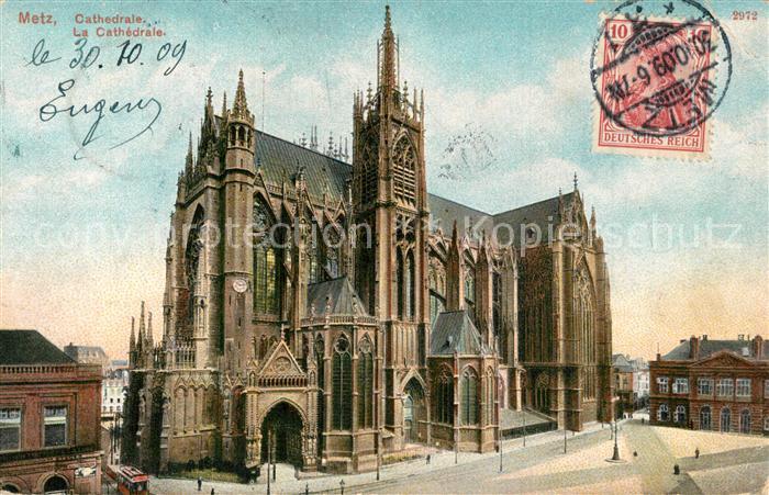 Metz 57 Moselle La Cathedrale Dom