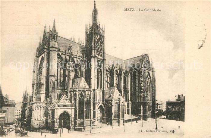 Metz  57 Moselle La Cathedrale Dom