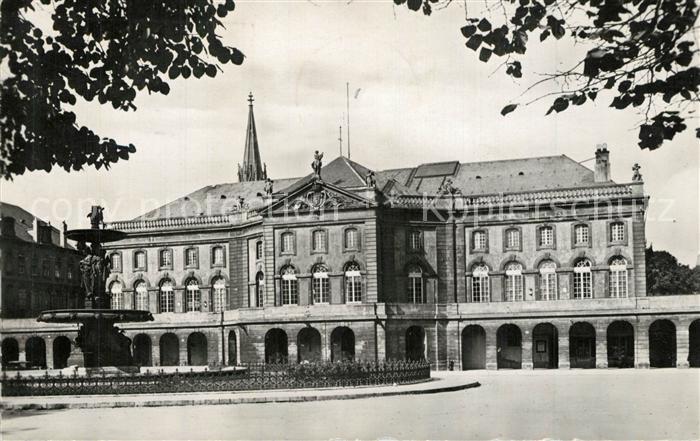 Metz  57 Moselle Théâtre Fontaine